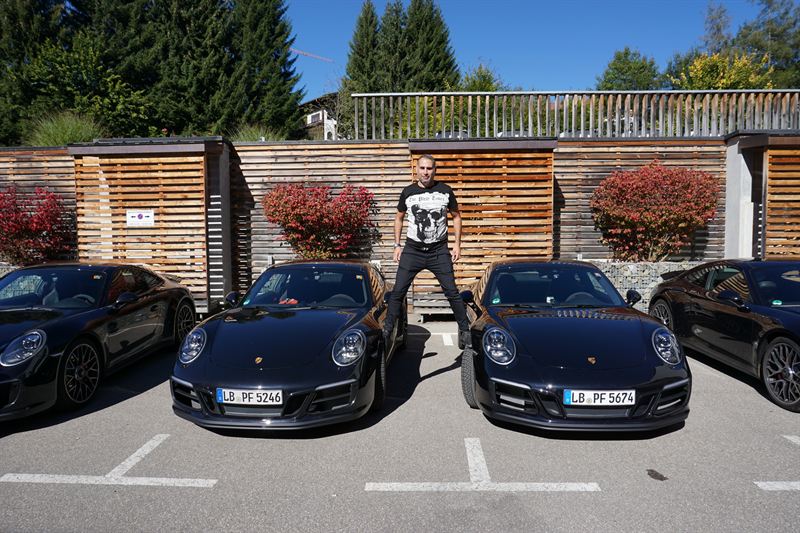 Porsche 911 — driving day