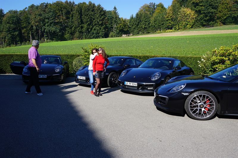Porsche 911 — Alpine countryside