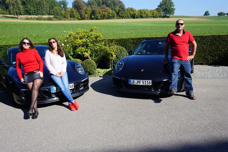 Porsche 911 — driving moment
